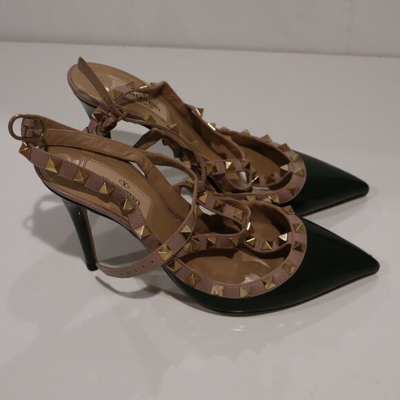 Valentino Garavani Buckle Heels - size 37.5 - Picture 5 of 9
